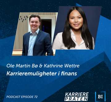 Ole Martin Bø og Kathrine Wettre